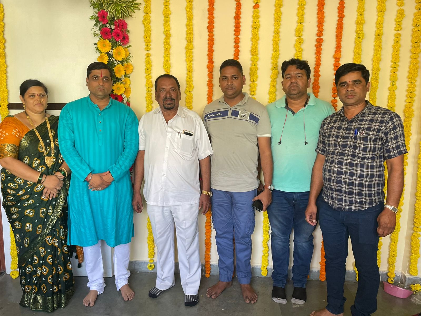खारघर मध्ये गजानन महाराज प्रकट दिन सोहळा संपन्न