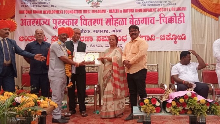 जासई हायस्कूल व ज्यू.कॉलेज चे प्राचार्य अरुण घाग यांना आंतरराज्य आदर्श प्राचार्य गौरव पुरस्काराने सन्मानित.