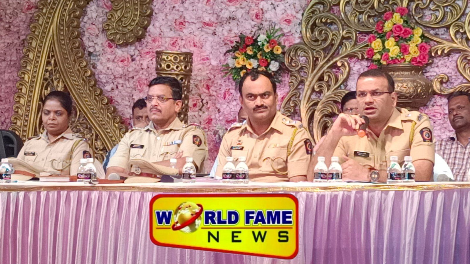 नियमांचे पालन करून गणेशोत्सव शांततेत साजरा करावे  -पोलीस उप आयुक्त शिवराज पाटील 